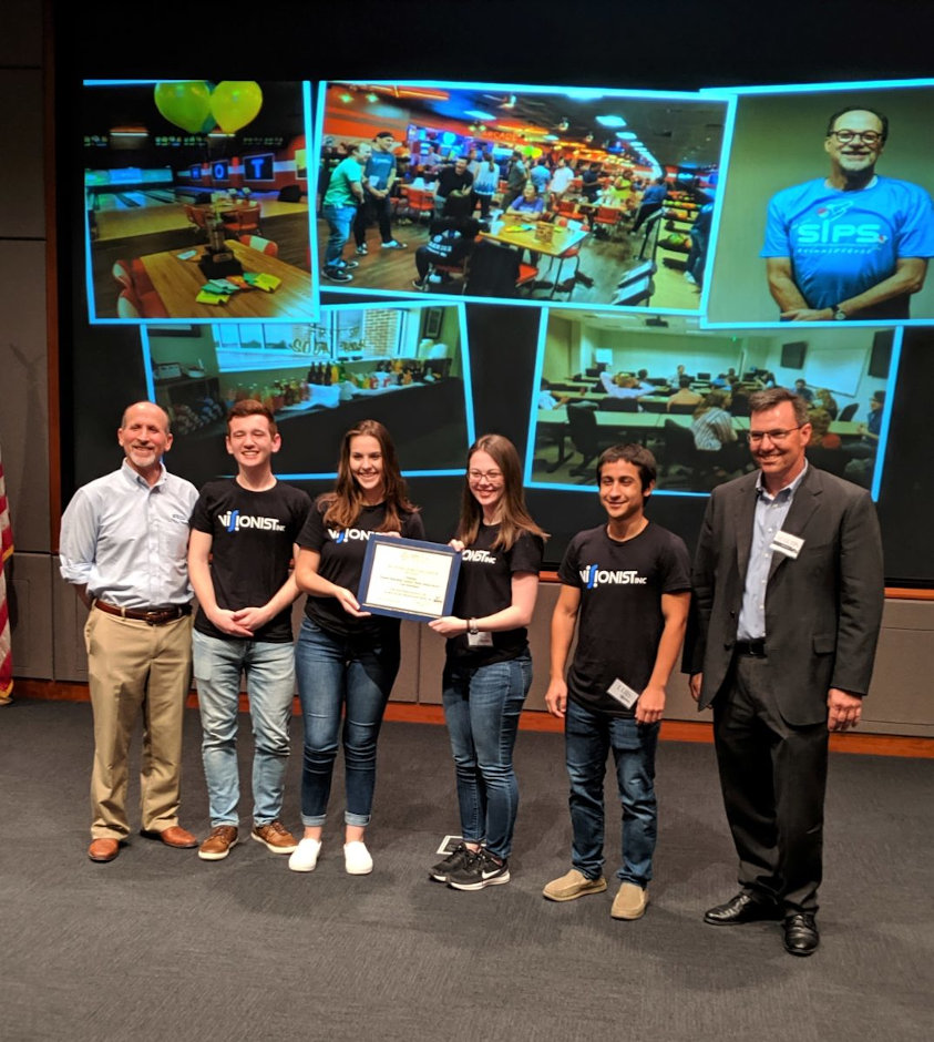 Visionist Intern Team Presents at 2019 AFCEA SIPS Competition