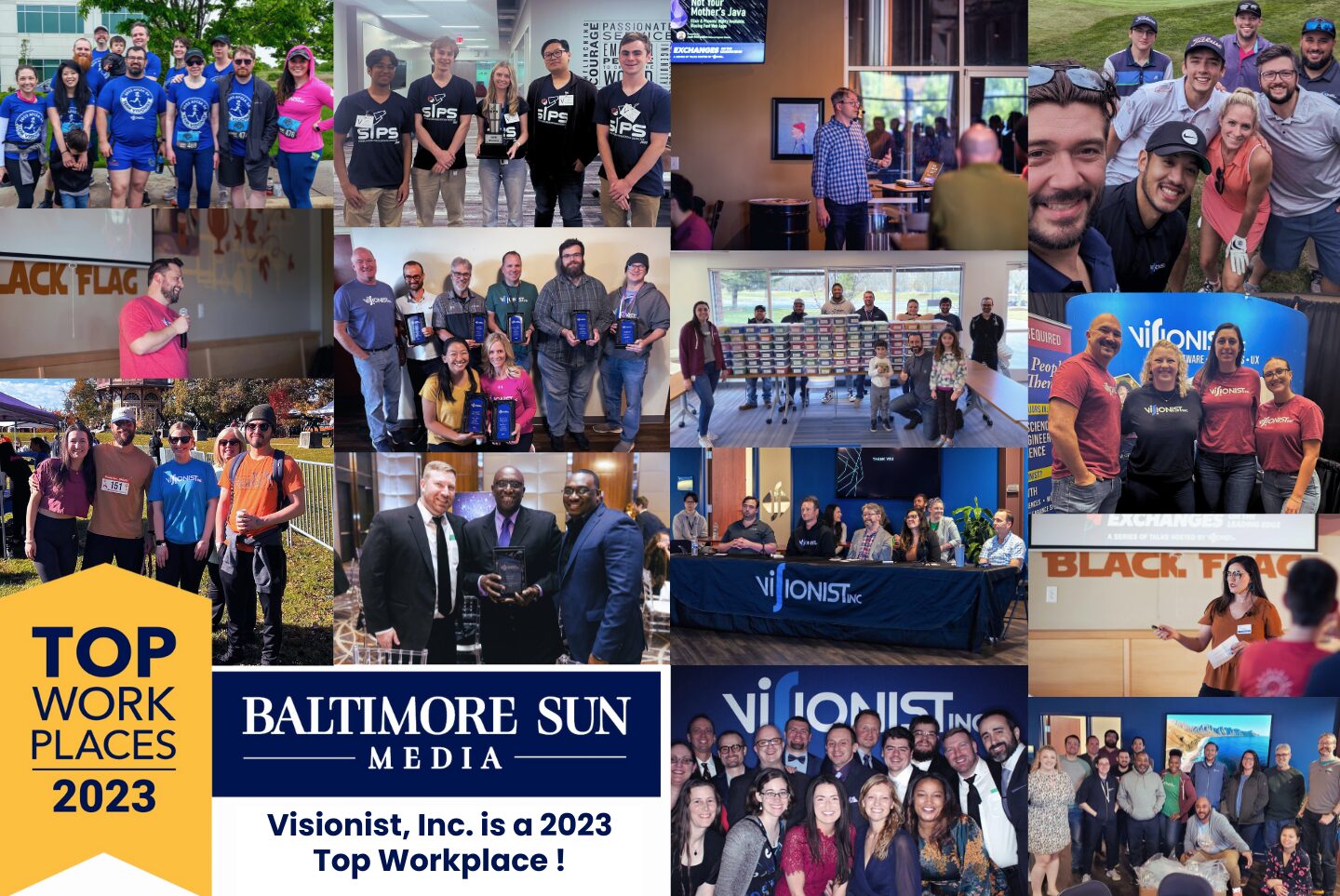 Visionist Celebrates 9 Consecutive Years as a Baltimore Sun Top Workplace